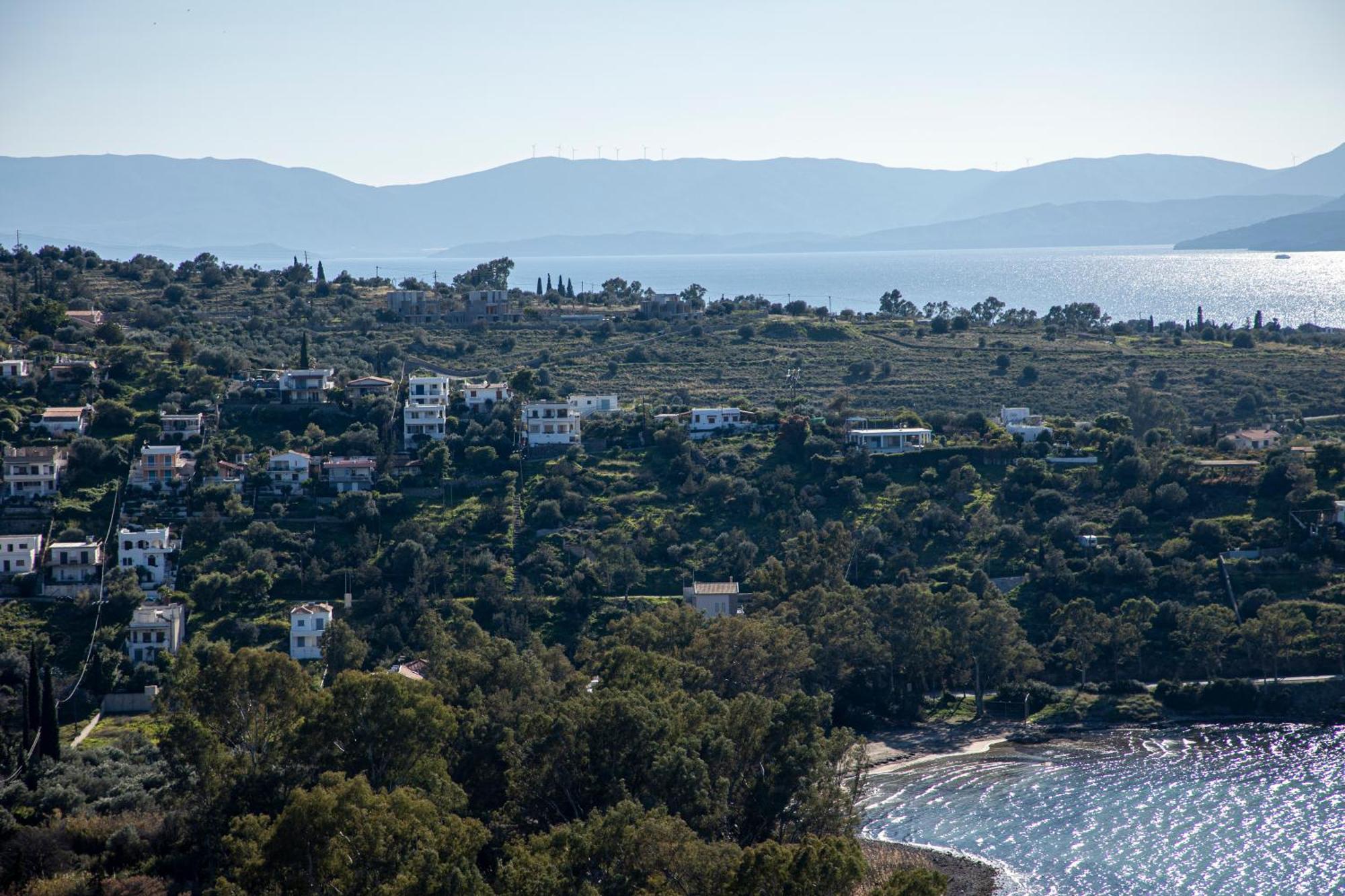 Aegina Sea View Villa Eginitissa Экстерьер фото